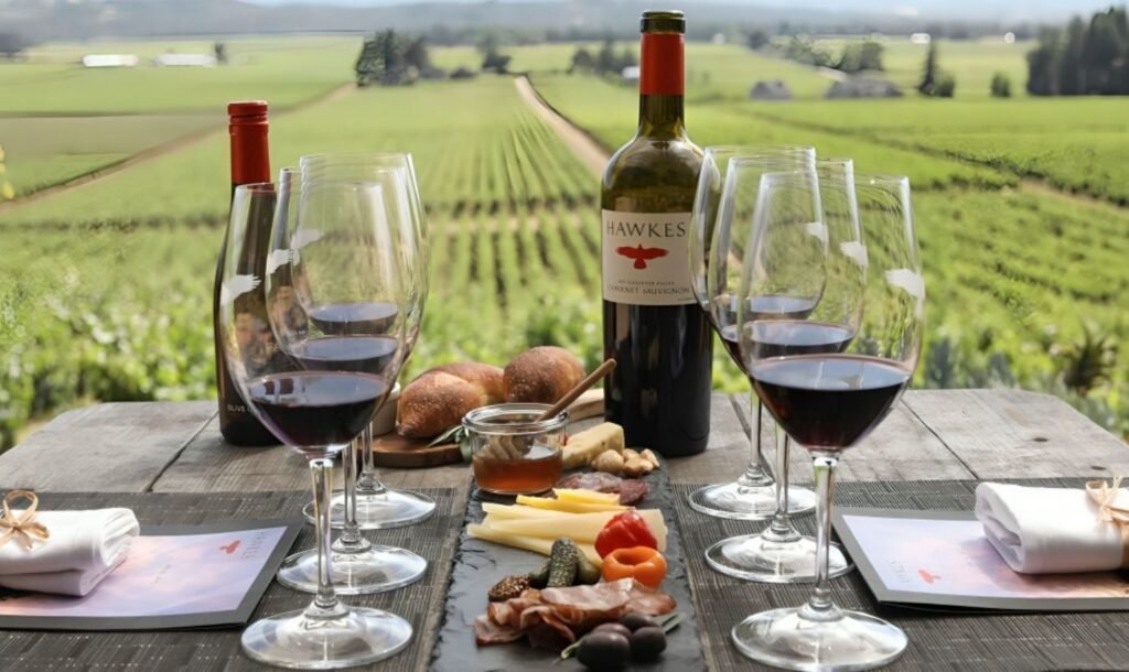 Filling Lunch at Wine Farm